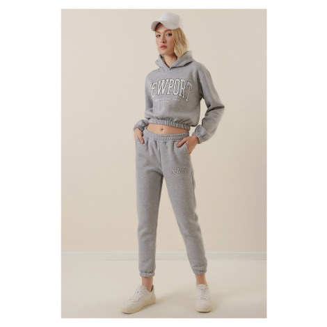 Bigdart 55397 Printed Tracksuit - Gray