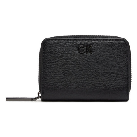 Calvin Klein Malá dámska peňaženka Ck Daily Small Zip Around K60K612177 Čierna