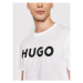 Hugo Tričko Dulivio 50467556 Biela Regular Fit