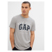 Svetlosivé pánske tričko Gap