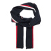 Tommy Hilfiger Šál Th Monotype Scarf AM0AM12058 Tmavomodrá