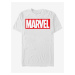 Biele unisex tričko ZOOT.Fan Marvel Marvel Brick