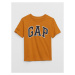 Gap Tričko 748026-05 Hnedá Regular Fit