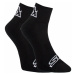 Styx ankle socks black with white logo