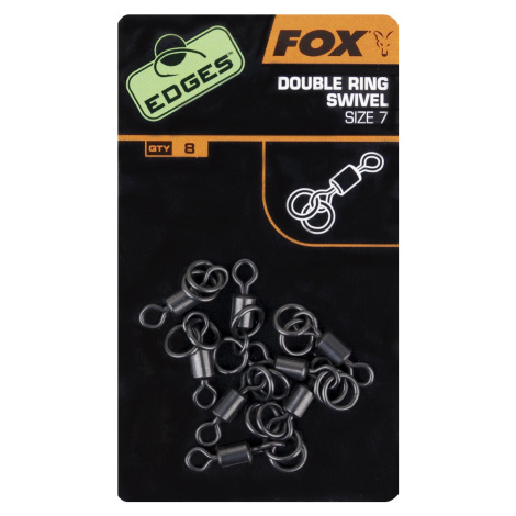 Fox obratlík edges double ring swivel č.7