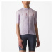 CASTELLI Cyklistický dres s krátkym rukávom - DIMENSIONE - fialová