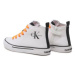 Calvin Klein Jeans Plátenky High Top Lace Up Sneaker V3X9-80569-0890X002 M Biela