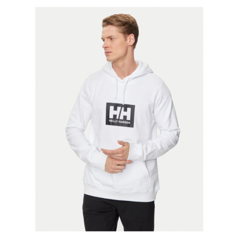 Helly Hansen Mikina Hh Box Hoodie 53289 Biela Regular Fit