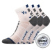 VOXX Mayor silproX ponožky biele 3 páry 101565