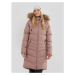 Dámska bunda FUNDANGO Puppis Padded Jacket-325-smoke rose