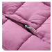 Alpine Pro Edora Dámsky zimný kabát LCTB206 tmavo ružová