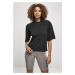 Women's Organic Oversized T-Shirt Black Color