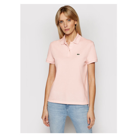 Lacoste Polokošeľa PF7839 Ružová Regular Fit