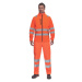 Cerva Almeria Pánska HI-VIS fleecová bunda 03460001 oranžová