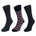 Tommy Hilfiger SOCK 3P LOGO GIFTBOX - Pánske vysoké ponožky