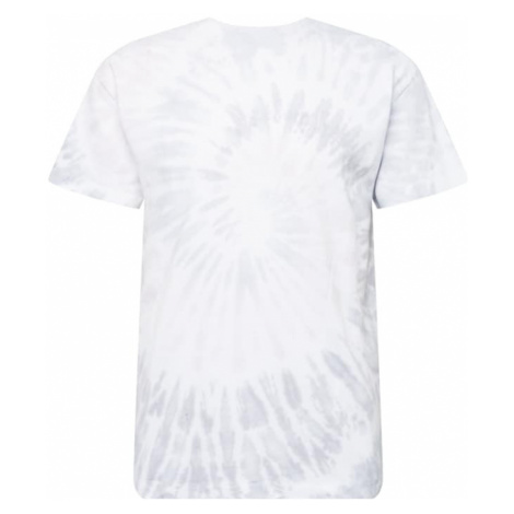 Abercrombie & Fitch Tričko  sivá / svetlosivá / biela