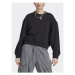 Adidas Mikina Essentials+ Made with Hemp Sweatshirt IC1824 Čierna Loose Fit