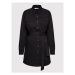 NA-KD Košeľové šaty 1018-008323-0002-581 Čierna Regular Fit