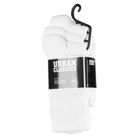 Sports Socks 3-Pack White Urban Classics