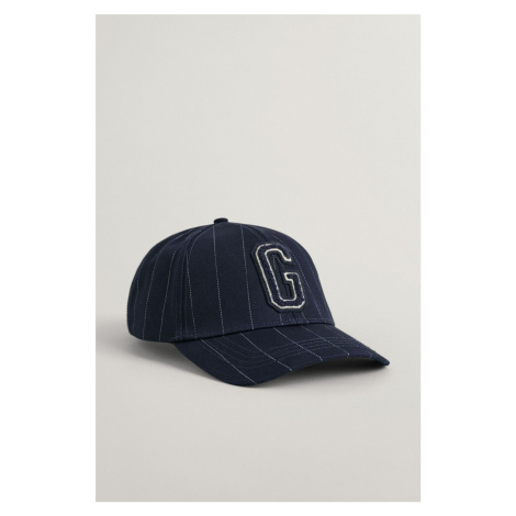 ŠILTOVKA GANT PINSTRIPED CAP NAVY