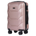 Rosegold sada 4 cestovných kufrov Peacock 148, Luggage sets 2S+2XS Wings, Rose Gold