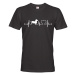 Pánské tričko pre milovníkov psov s potlačou jazvečíka - skvelý darček