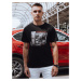 Men's T-shirt with black Dstreet print