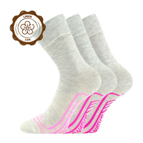 Voxx Linemulik Detské ľanové ponožky - 3 páry BM000003439100100023 mix holka