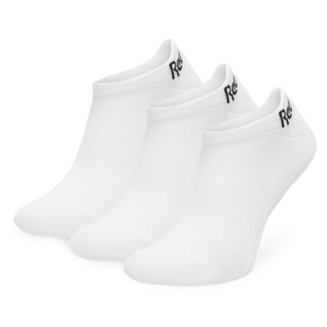 Reebok Súprava 3 párov kotníkových ponožiek unisex R0356P-SS24 (3-pack) Biela
