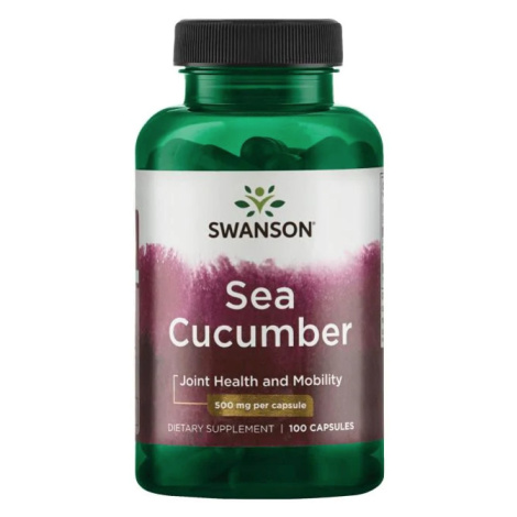 Swanson Sea Cucumber (Holotúria), 500 mg, 100 kapsúl