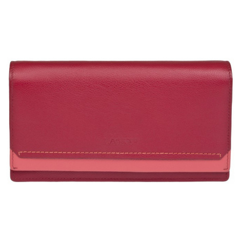 Dámska kožená peňaženka Lagen Nikol - červená