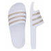 ADIDAS SPORTSWEAR Plážové / kúpacie topánky 'Adilette Aqua'  strieborná / biela