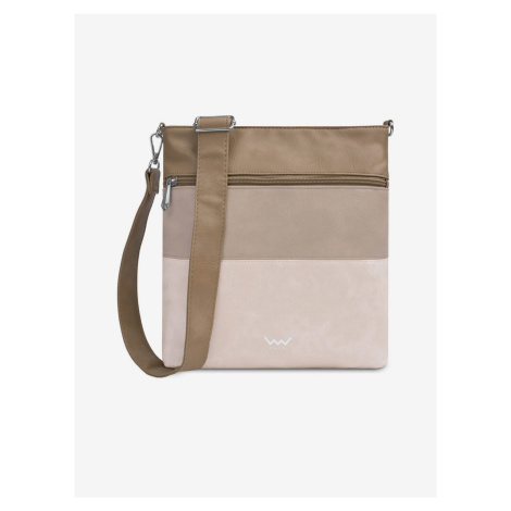 Béžová dámska crossbody kabelka VUCH Prisco Creme