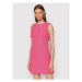 Pinko Úpletové šaty Melrose AI 21-22 BLK01 1G16HV 8580 Ružová Regular Fit