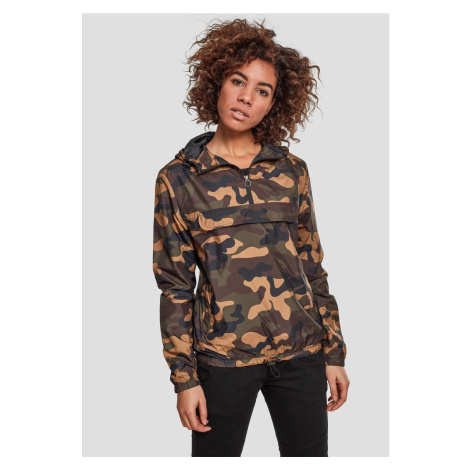 Women's Camo Pull Over Woodcamo Jacket Urban Classics