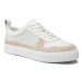 Calvin Klein Sneakersy Low Top Lace Up Lth HM0HM00495 Biela