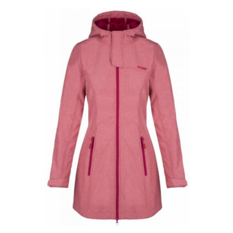 Loap LINZI ružová - Dámsky softshellový kabát
