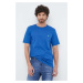 Bavlnené tričko United Colors of Benetton jednofarebné