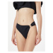 River Island Bikinové nohavičky  čierna