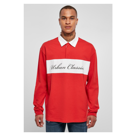 Plus Size Long Sleeve Rugby Urban Classics