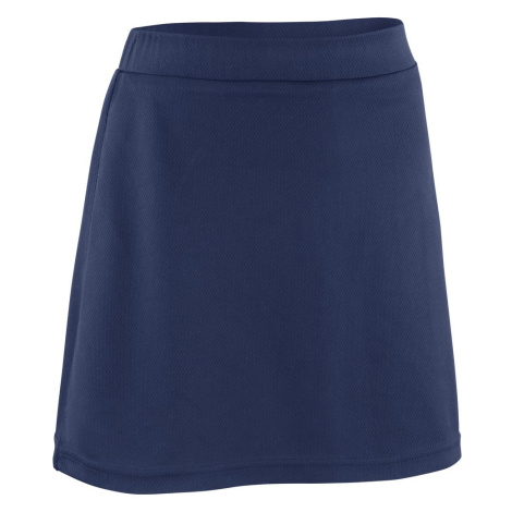 SPIRO Detská športová sukňa so šortkami - Námornícka modrá