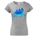 Dámské tričko s potlačou ľadového medveďa - tričko pre milovníkov zvierat