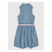 Polo Ralph Lauren Každodenné šaty 313860106001 Modrá Regular Fit
