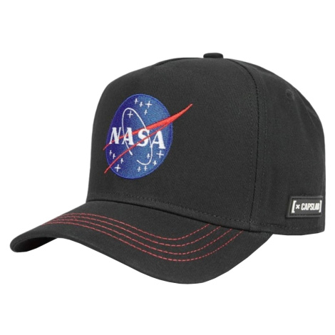 Capslab  Space Mission NASA Cap  Šiltovky Čierna