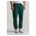 TEPLÁKY GANT REG TONAL SHIELD SWEATPANTS TARTAN GREEN