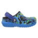 Crocs  KID'S CLASSIC FUZZ LINED GRAPHIC CLOG  Sandále Modrá