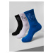 Salty Socks 3-Pack Black/White/Blue