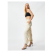 Koton Parachute Trousers with Elastic Waist Stopper Detail and Pockets