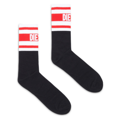 Ponožky Diesel Skm-Ray Socks Čierna