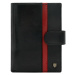Pánske peňaženky Pánska kožená peňaženka N575L RVTP 3081 B čierna jedna
